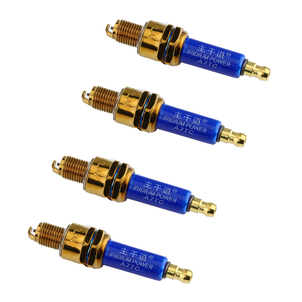 Motorcycle Spark Plug - Bujía de iridio A7TC de alto