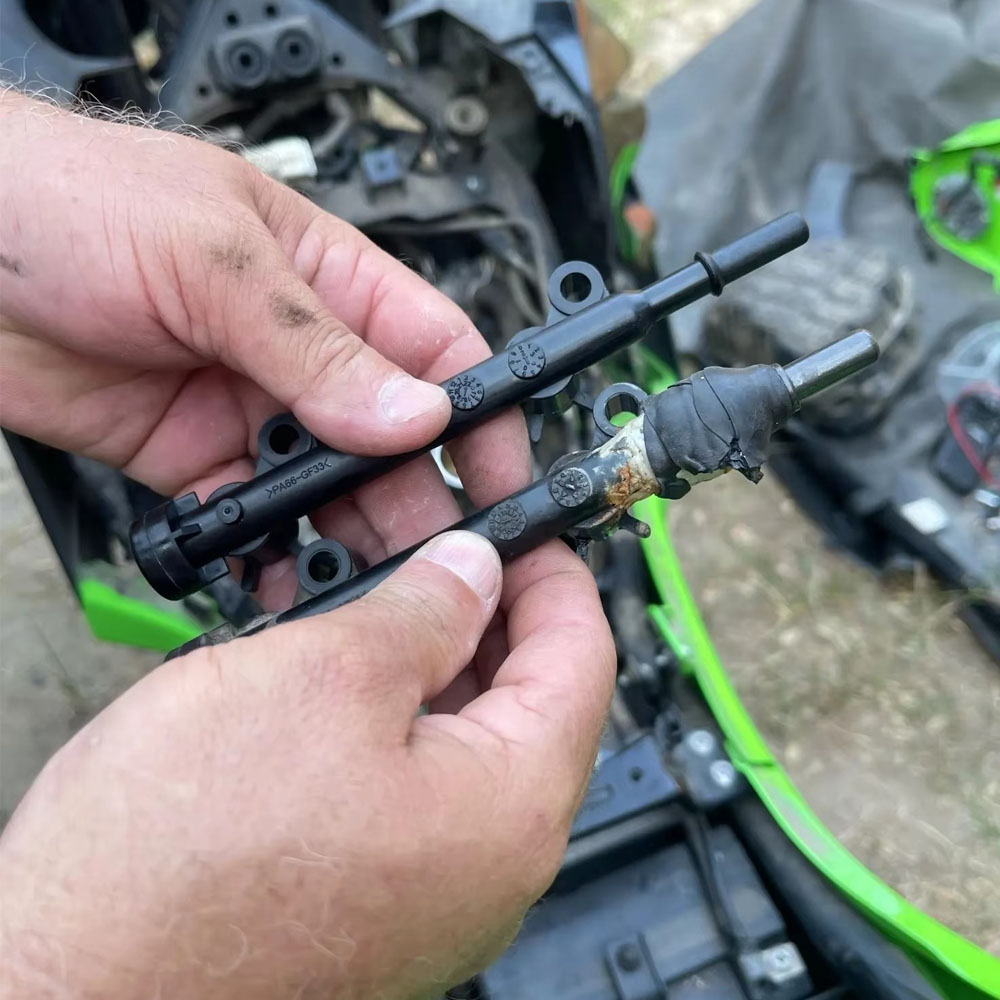 Boquilla de inyección de combu - Motorcycle Oil Filter reseña y precio