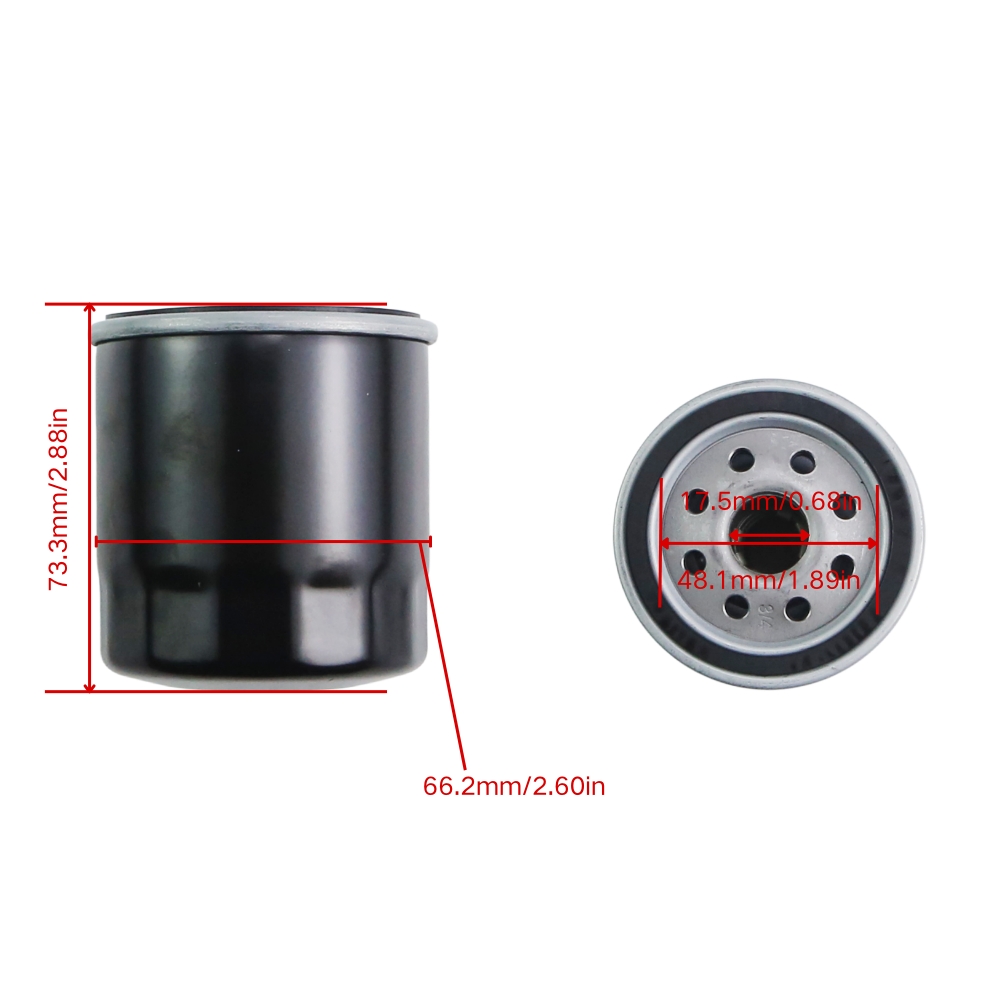 Filtro de Aceite de Repuesto 4 - Motorcycle Oil Filter reseña y precio