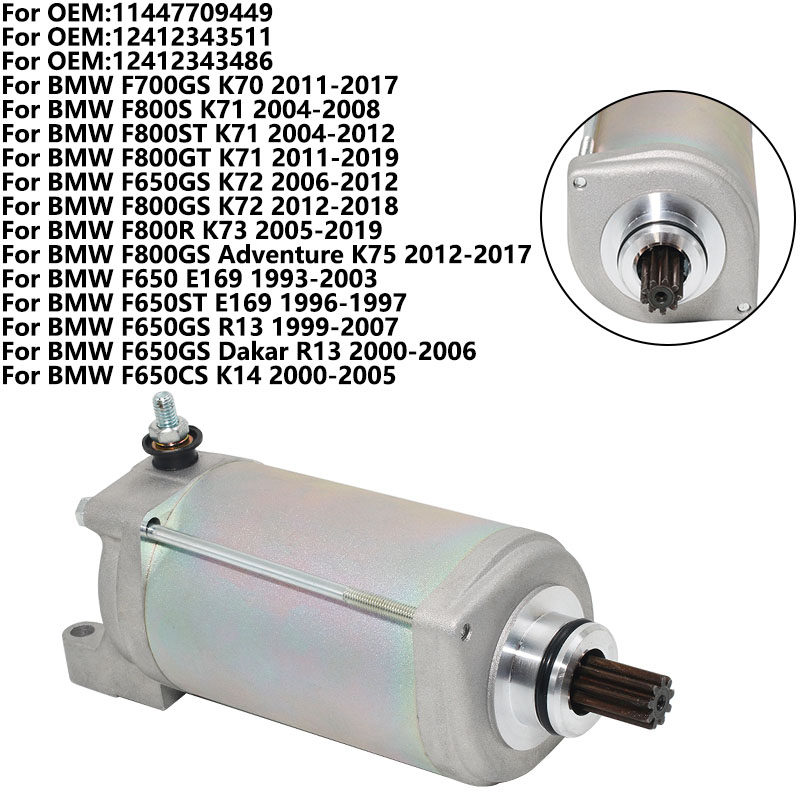 Motor de arranque de motocicle - Motorcycle Starter Motor reseña y precio